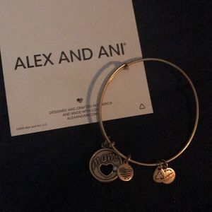 Alex and Ani Mom Charm Bracelet